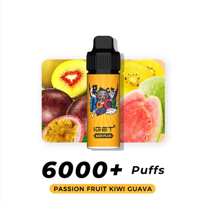 IGET Bar Plus Flavours 6000 Puffs