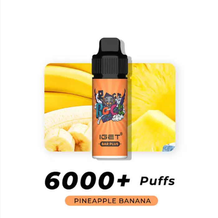 IGET Bar Plus Flavours 6000 Puffs