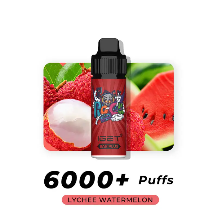 IGET Bar Plus Flavours 6000 Puffs