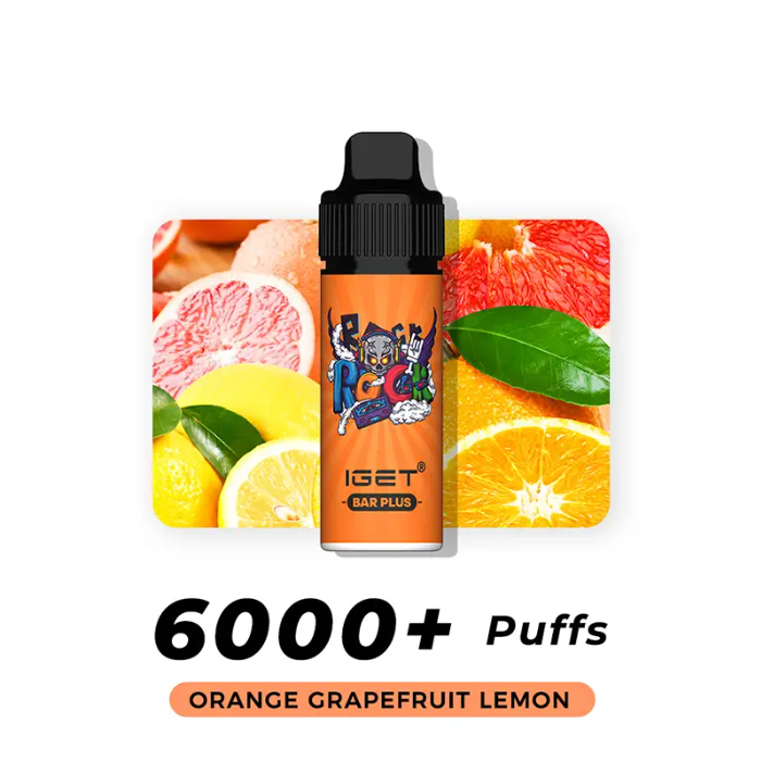 IGET Bar Plus Flavours 6000 Puffs